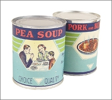 canned pea soup